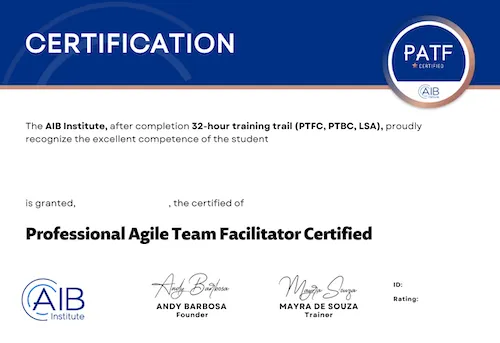 Professional Team Facilitator Certified